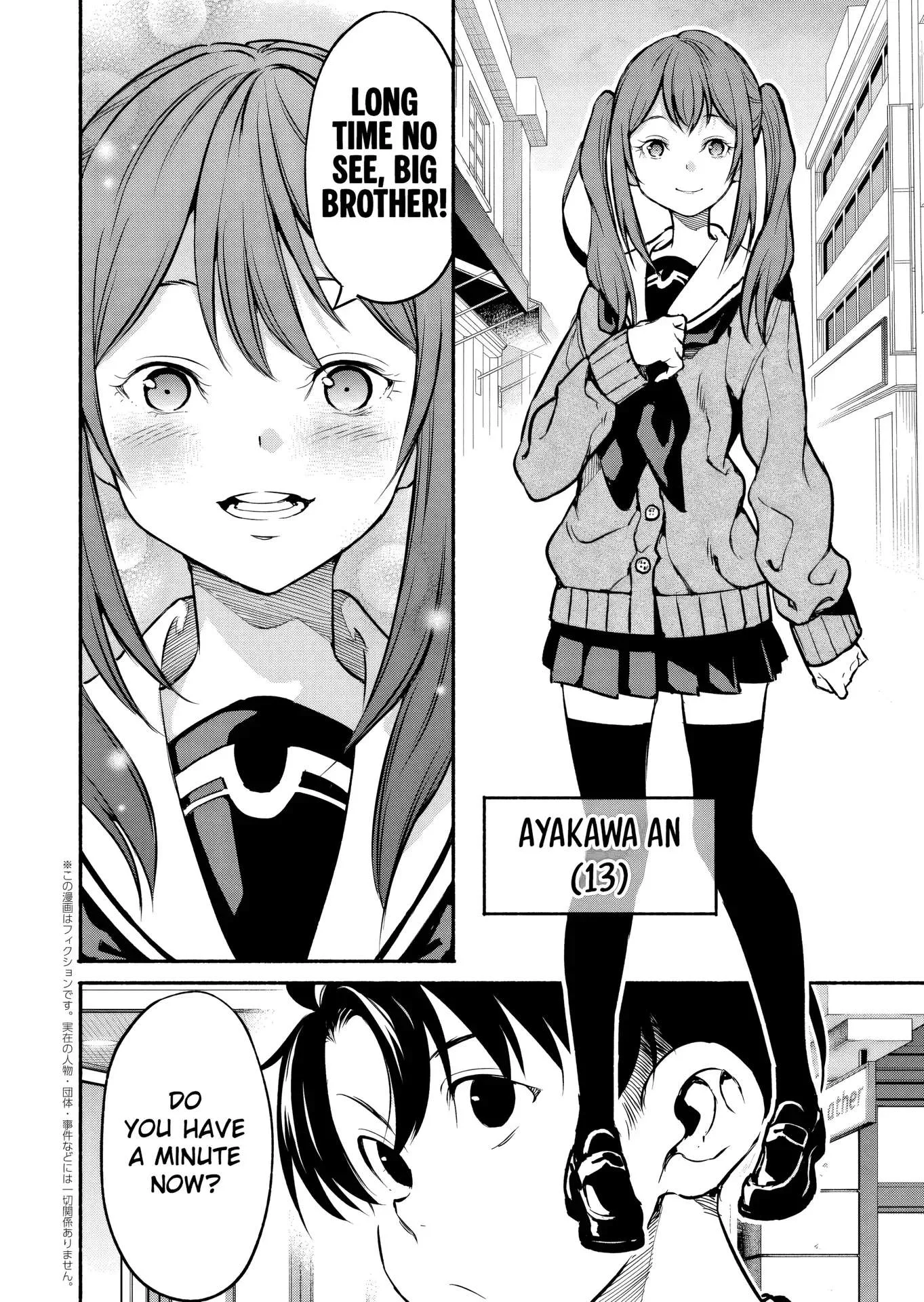 Returned from Another World, Earth Turned Out to Be Quite the Fantasy Too. Also, Losing Heroines, Stop Looking This Way Chapter 4.1 page 3