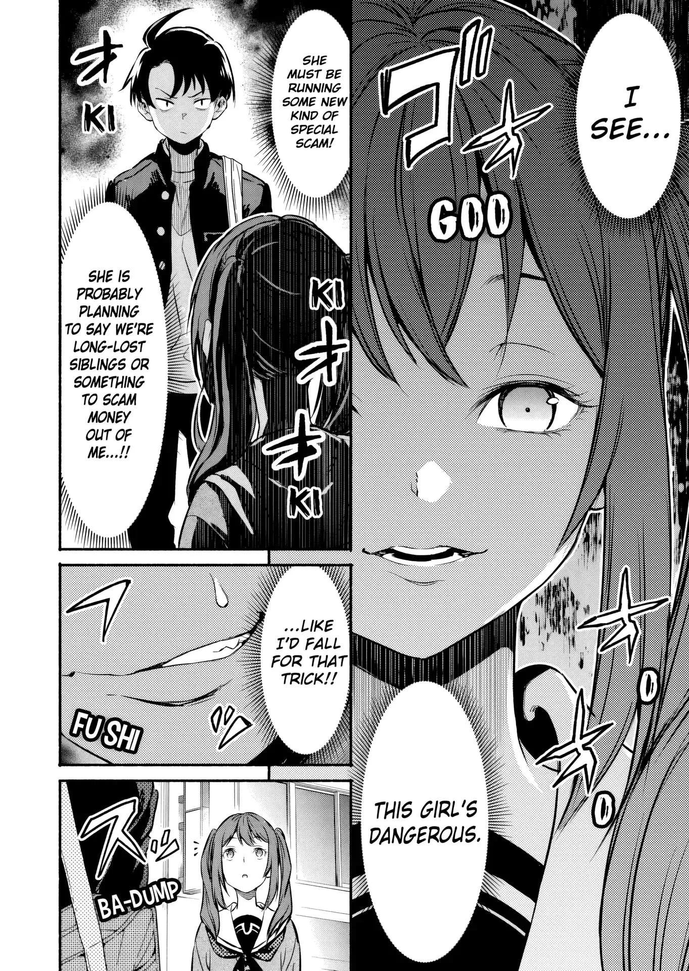 Returned from Another World, Earth Turned Out to Be Quite the Fantasy Too. Also, Losing Heroines, Stop Looking This Way Chapter 4.1 page 5