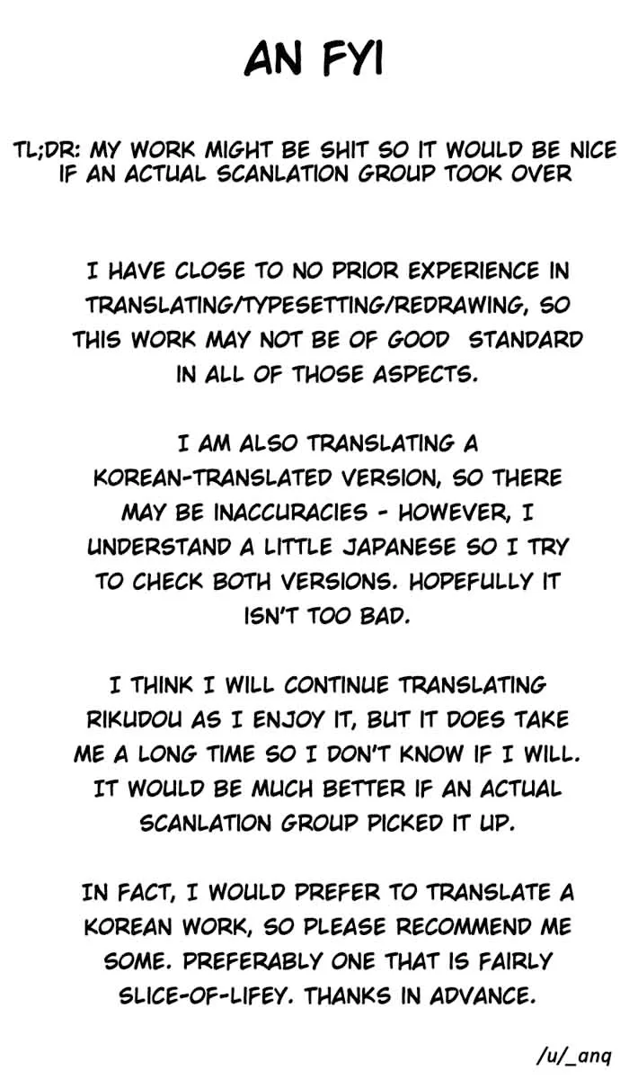 Rikudo Chapter 69 page 1