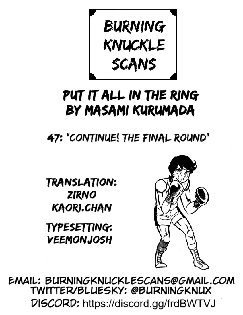 Ring ni Kakero Chapter 47 page 35