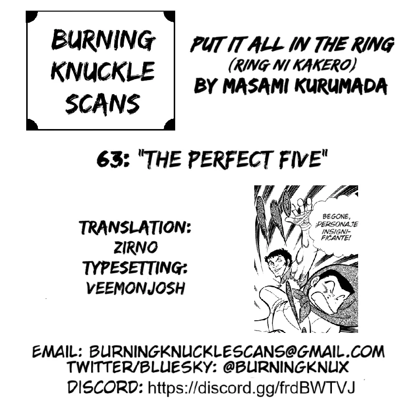 Ring ni Kakero Chapter 63 page 36