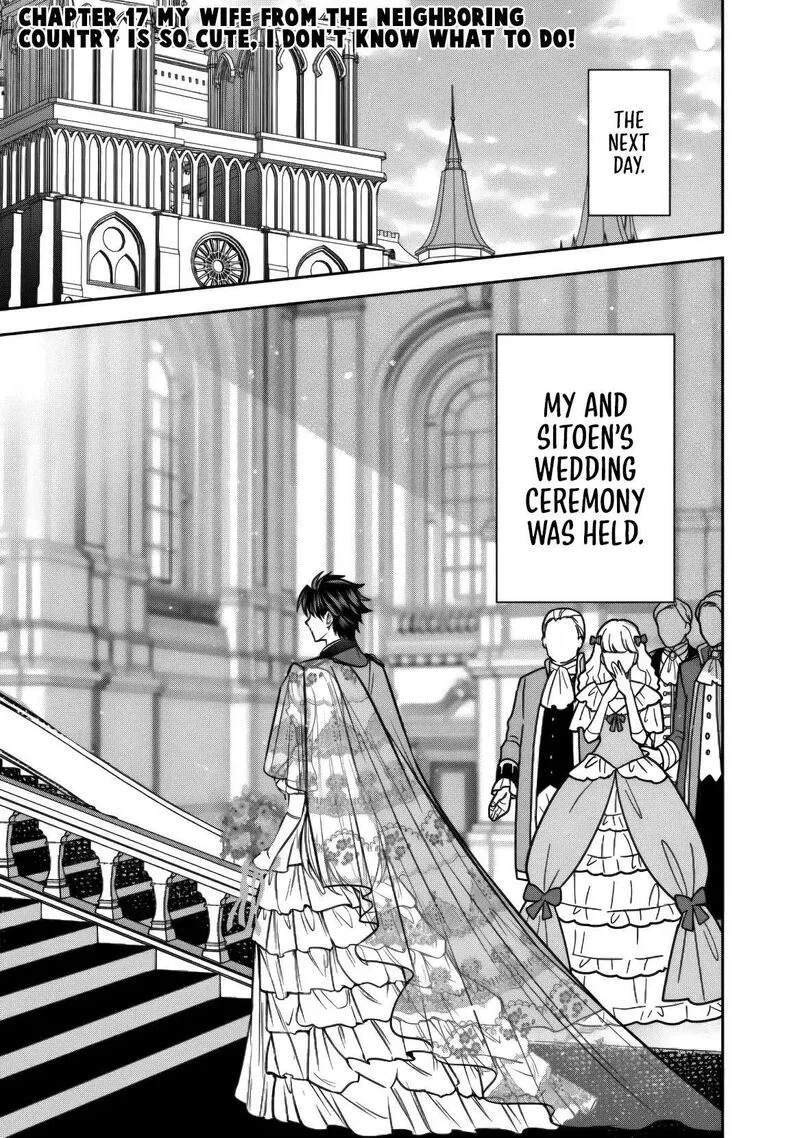 Rinkoku kara Kita Yome ga Kawaisugite Doushiyou Chapter 17 page 2