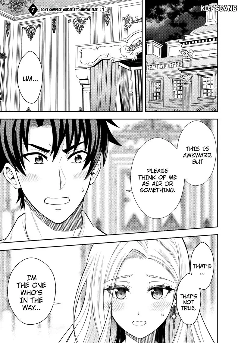 Rinkoku kara Kita Yome ga Kawaisugite Doushiyou Chapter 7 page 1