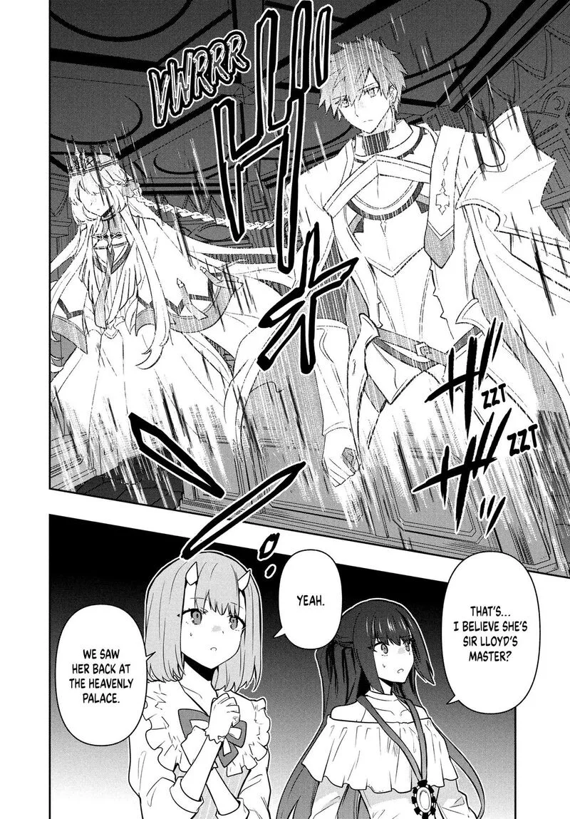 Roku-hime wa Kami Goei ni Koi wo Suru: Saikyou no Shugo Kishi, Tenseishite Mahou Gakuen ni Iku Chapter 100 page 2