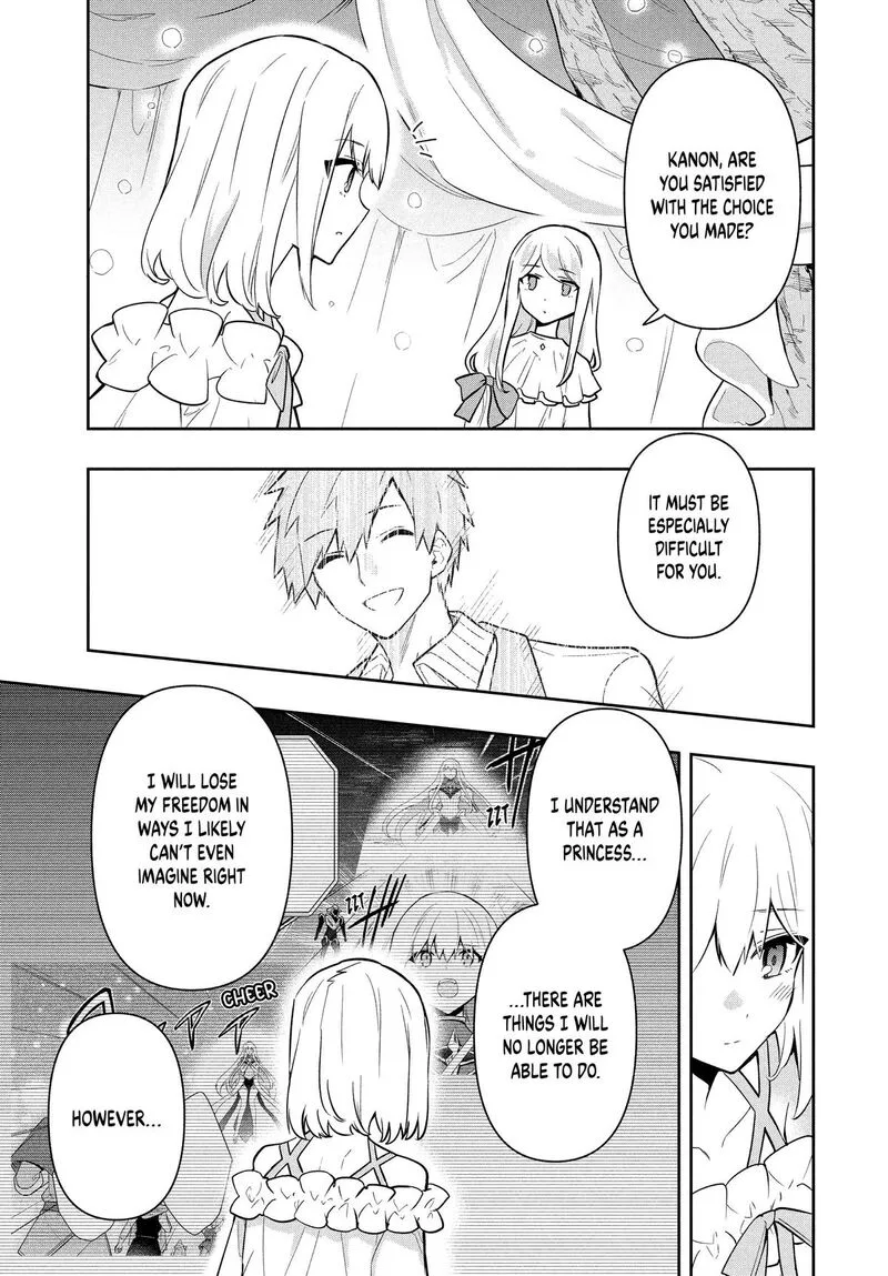 Roku-hime wa Kami Goei ni Koi wo Suru: Saikyou no Shugo Kishi, Tenseishite Mahou Gakuen ni Iku Chapter 101 page 13