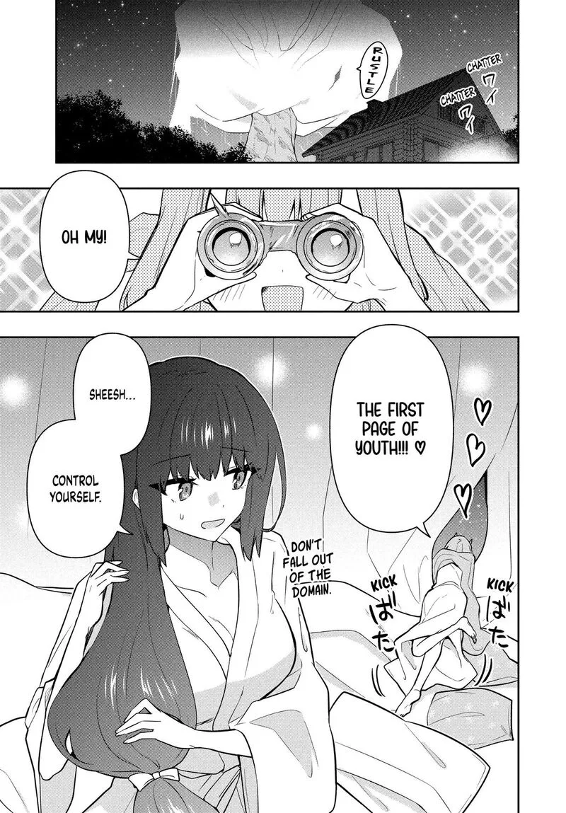 Roku-hime wa Kami Goei ni Koi wo Suru: Saikyou no Shugo Kishi, Tenseishite Mahou Gakuen ni Iku Chapter 101 page 7