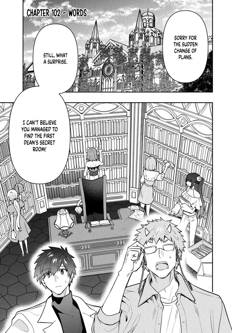 Roku-hime wa Kami Goei ni Koi wo Suru: Saikyou no Shugo Kishi, Tenseishite Mahou Gakuen ni Iku Chapter 102 page 1