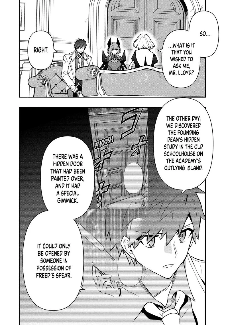 Roku-hime wa Kami Goei ni Koi wo Suru: Saikyou no Shugo Kishi, Tenseishite Mahou Gakuen ni Iku Chapter 103 page 14