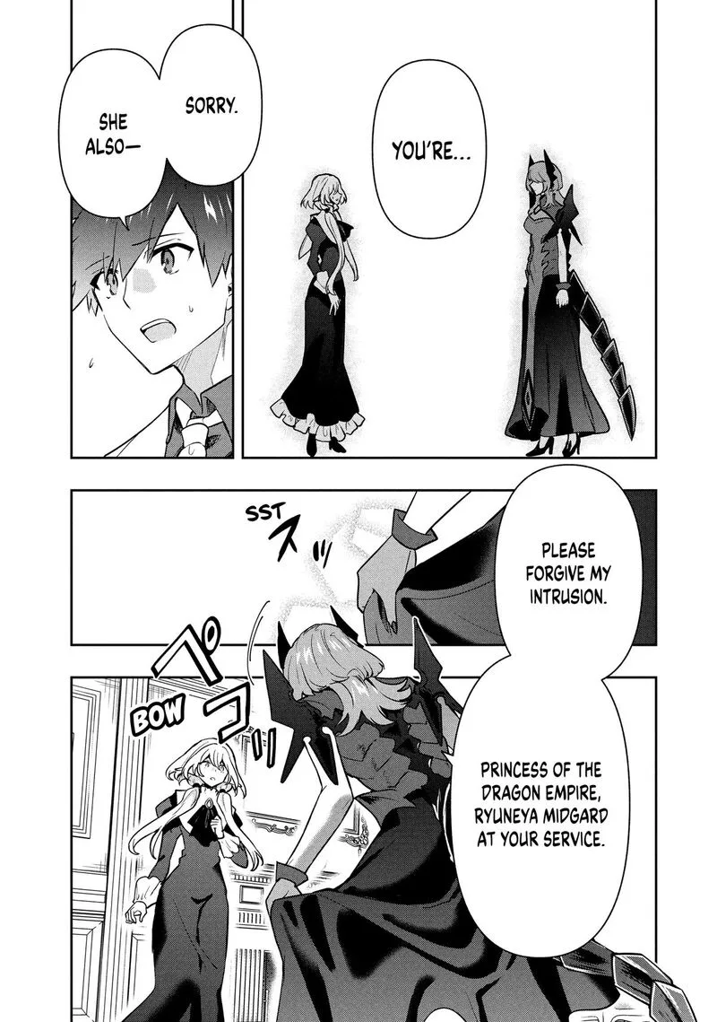 Roku-hime wa Kami Goei ni Koi wo Suru: Saikyou no Shugo Kishi, Tenseishite Mahou Gakuen ni Iku Chapter 103 page 11