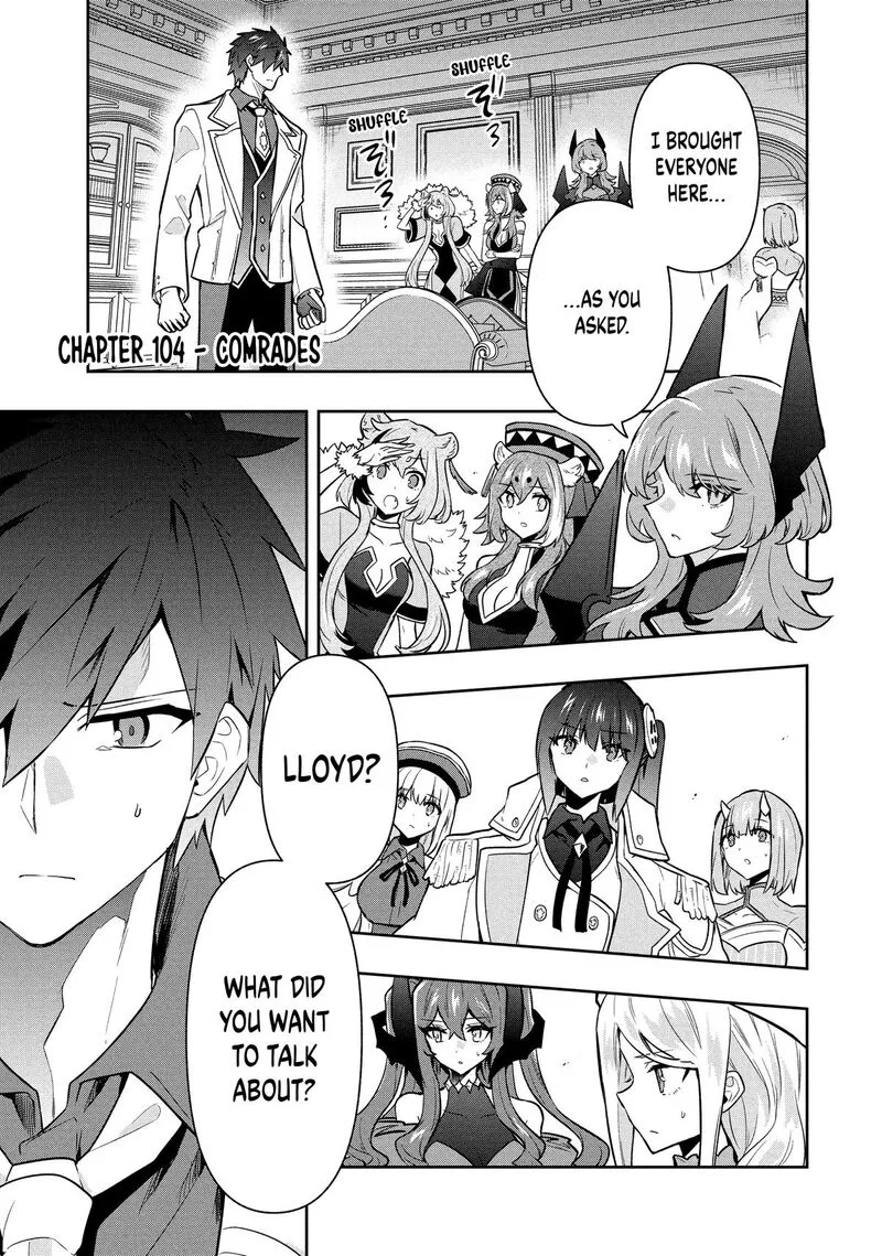 Roku-hime wa Kami Goei ni Koi wo Suru: Saikyou no Shugo Kishi, Tenseishite Mahou Gakuen ni Iku Chapter 104 page 1