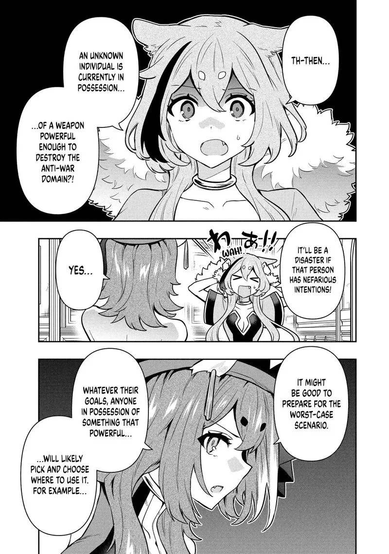 Roku-hime wa Kami Goei ni Koi wo Suru: Saikyou no Shugo Kishi, Tenseishite Mahou Gakuen ni Iku Chapter 104 page 9