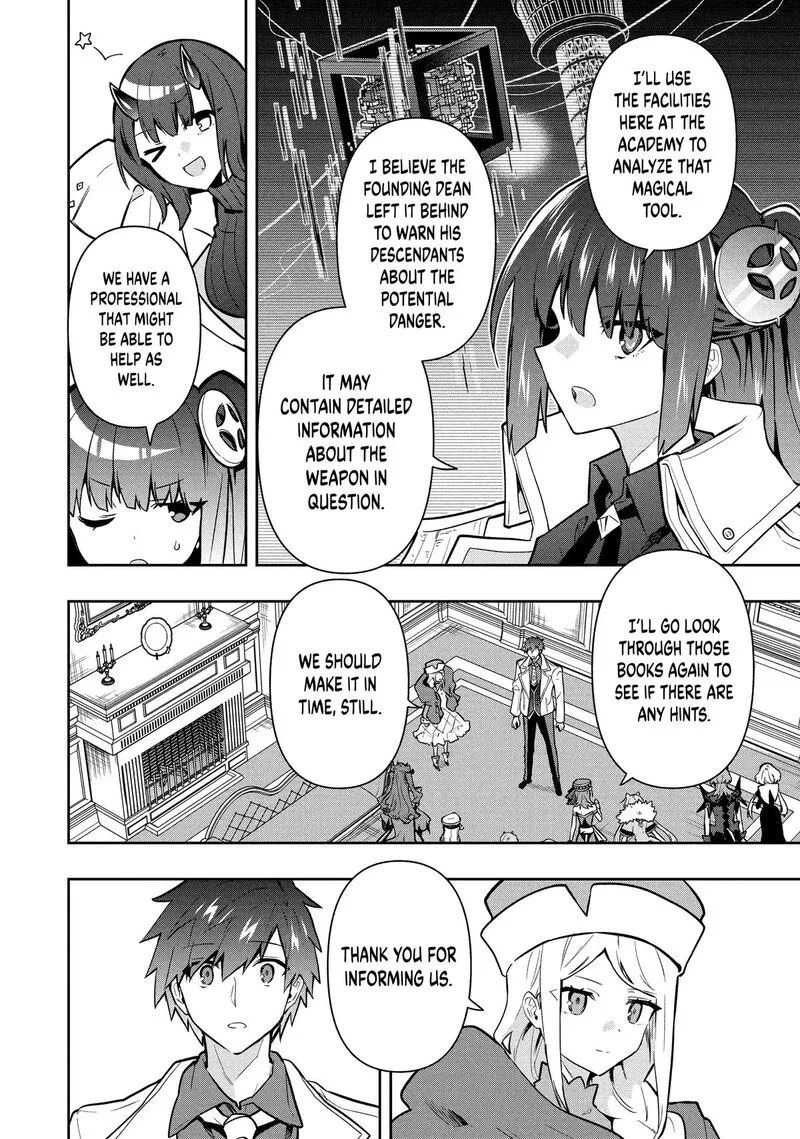 Roku-hime wa Kami Goei ni Koi wo Suru: Saikyou no Shugo Kishi, Tenseishite Mahou Gakuen ni Iku Chapter 104 page 14
