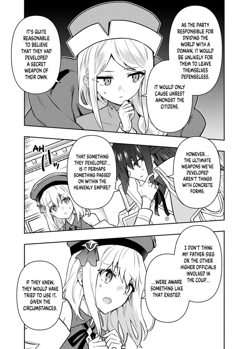 Roku-hime wa Kami Goei ni Koi wo Suru: Saikyou no Shugo Kishi, Tenseishite Mahou Gakuen ni Iku Chapter 104 page 7