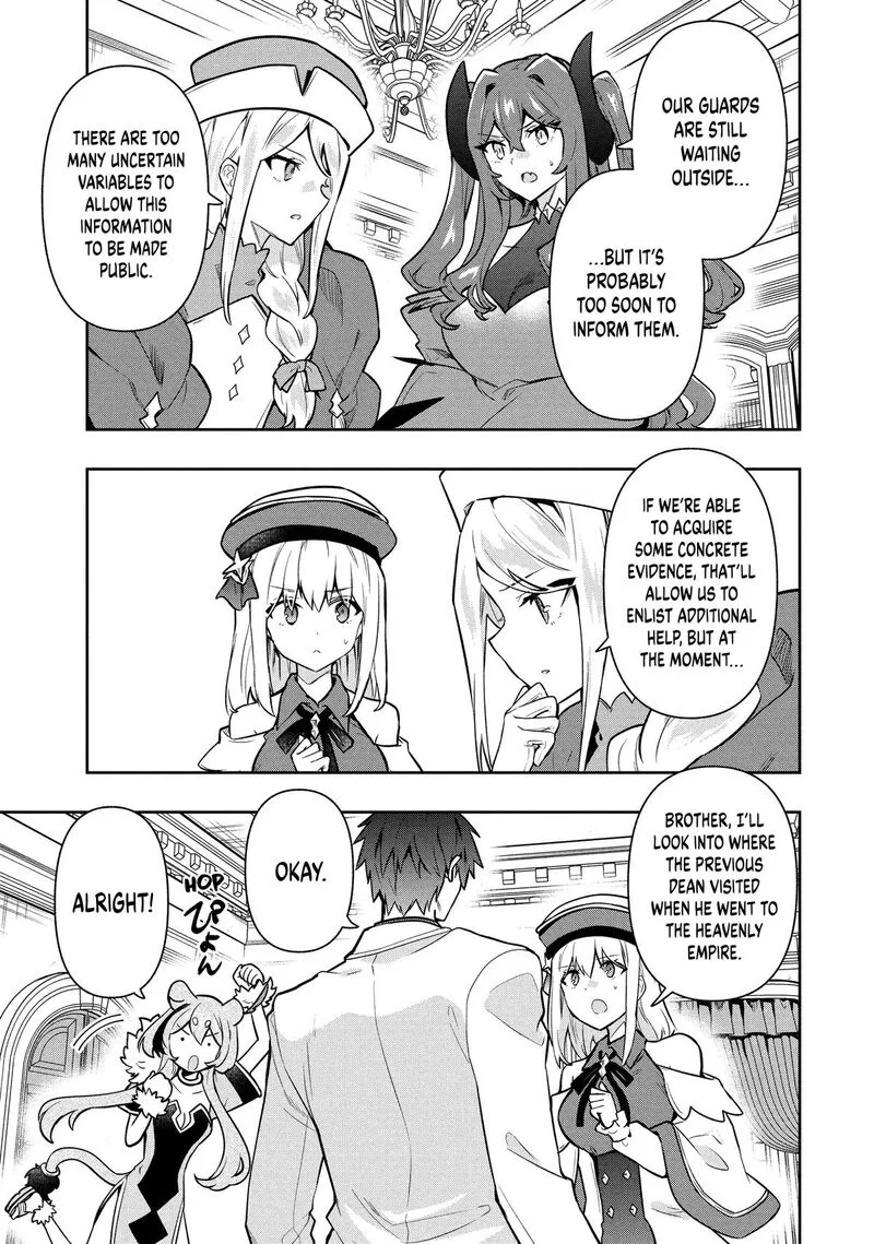 Roku-hime wa Kami Goei ni Koi wo Suru: Saikyou no Shugo Kishi, Tenseishite Mahou Gakuen ni Iku Chapter 104 page 17