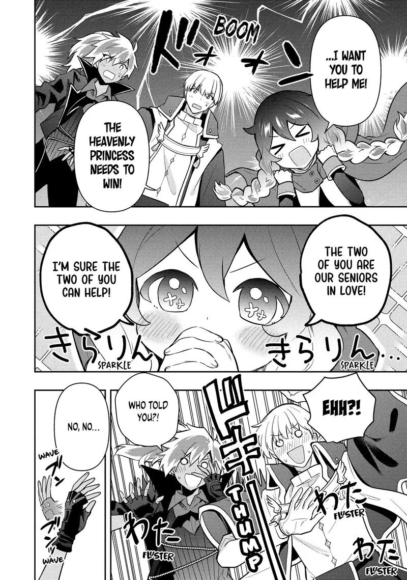 Roku-hime wa Kami Goei ni Koi wo Suru: Saikyou no Shugo Kishi, Tenseishite Mahou Gakuen ni Iku Chapter 105 page 4