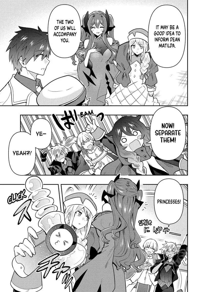 Roku-hime wa Kami Goei ni Koi wo Suru: Saikyou no Shugo Kishi, Tenseishite Mahou Gakuen ni Iku Chapter 105 page 7