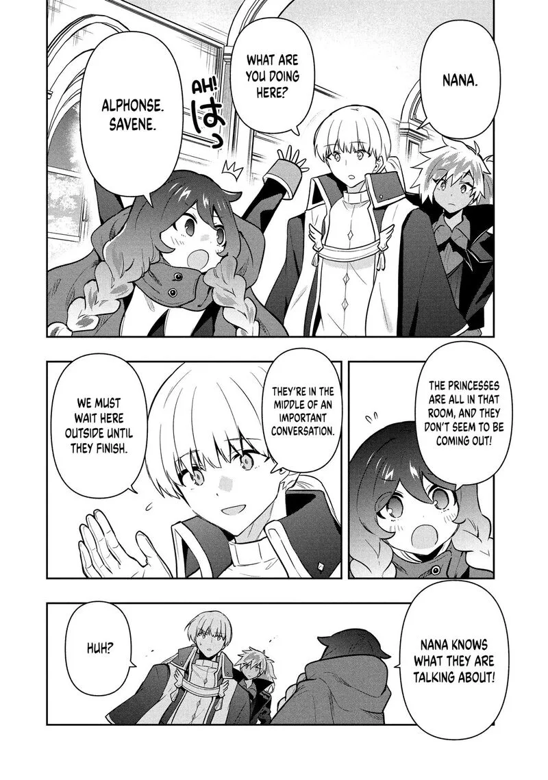 Roku-hime wa Kami Goei ni Koi wo Suru: Saikyou no Shugo Kishi, Tenseishite Mahou Gakuen ni Iku Chapter 105 page 2