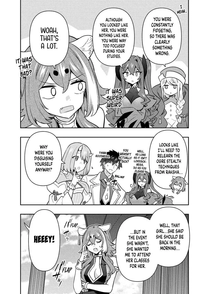 Roku-hime wa Kami Goei ni Koi wo Suru: Saikyou no Shugo Kishi, Tenseishite Mahou Gakuen ni Iku Chapter 107 page 5