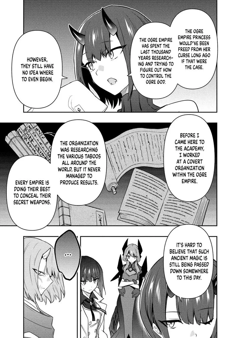Roku-hime wa Kami Goei ni Koi wo Suru: Saikyou no Shugo Kishi, Tenseishite Mahou Gakuen ni Iku Chapter 109 page 9