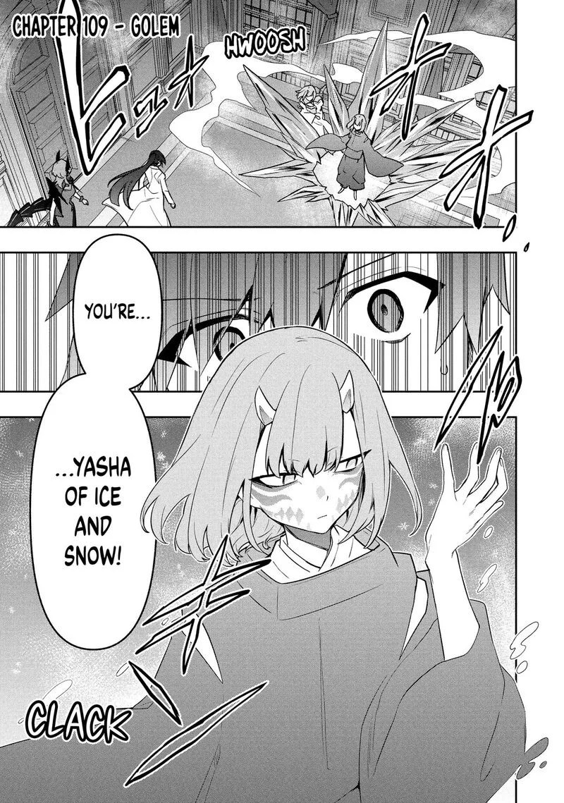 Roku-hime wa Kami Goei ni Koi wo Suru: Saikyou no Shugo Kishi, Tenseishite Mahou Gakuen ni Iku Chapter 109 page 1