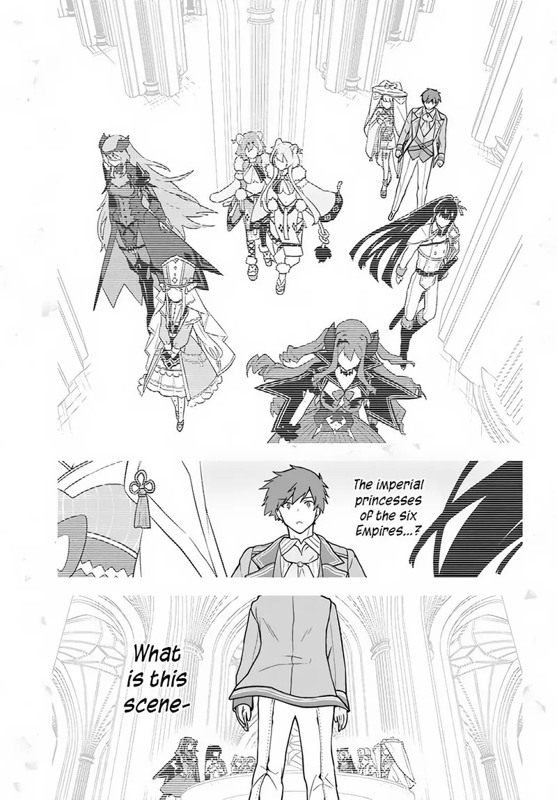 Roku-hime wa Kami Goei ni Koi wo Suru: Saikyou no Shugo Kishi, Tenseishite Mahou Gakuen ni Iku Chapter 11 page 11