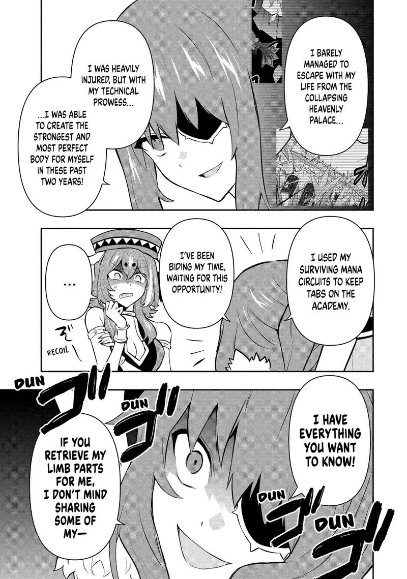 Roku-hime wa Kami Goei ni Koi wo Suru: Saikyou no Shugo Kishi, Tenseishite Mahou Gakuen ni Iku Chapter 112 page 11