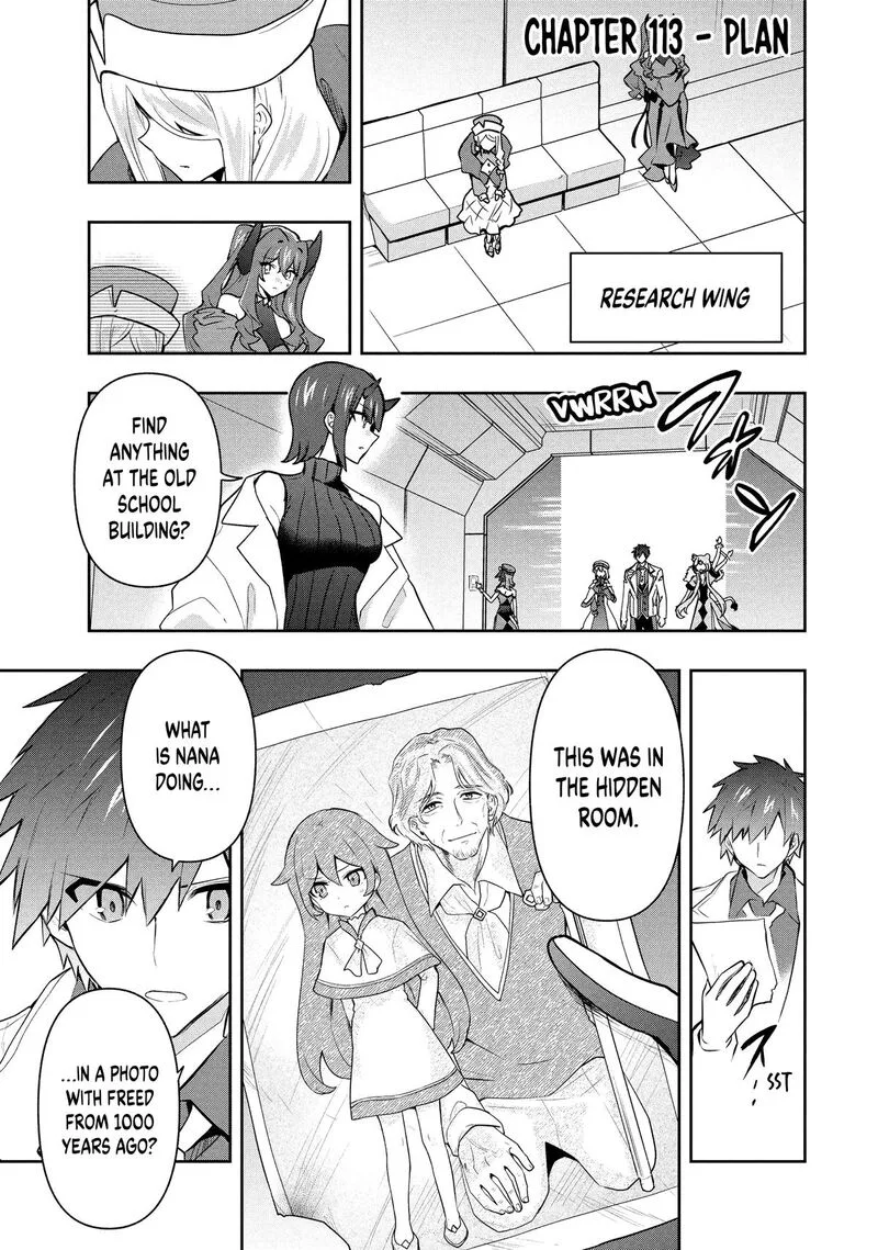Roku-hime wa Kami Goei ni Koi wo Suru: Saikyou no Shugo Kishi, Tenseishite Mahou Gakuen ni Iku Chapter 113 page 1