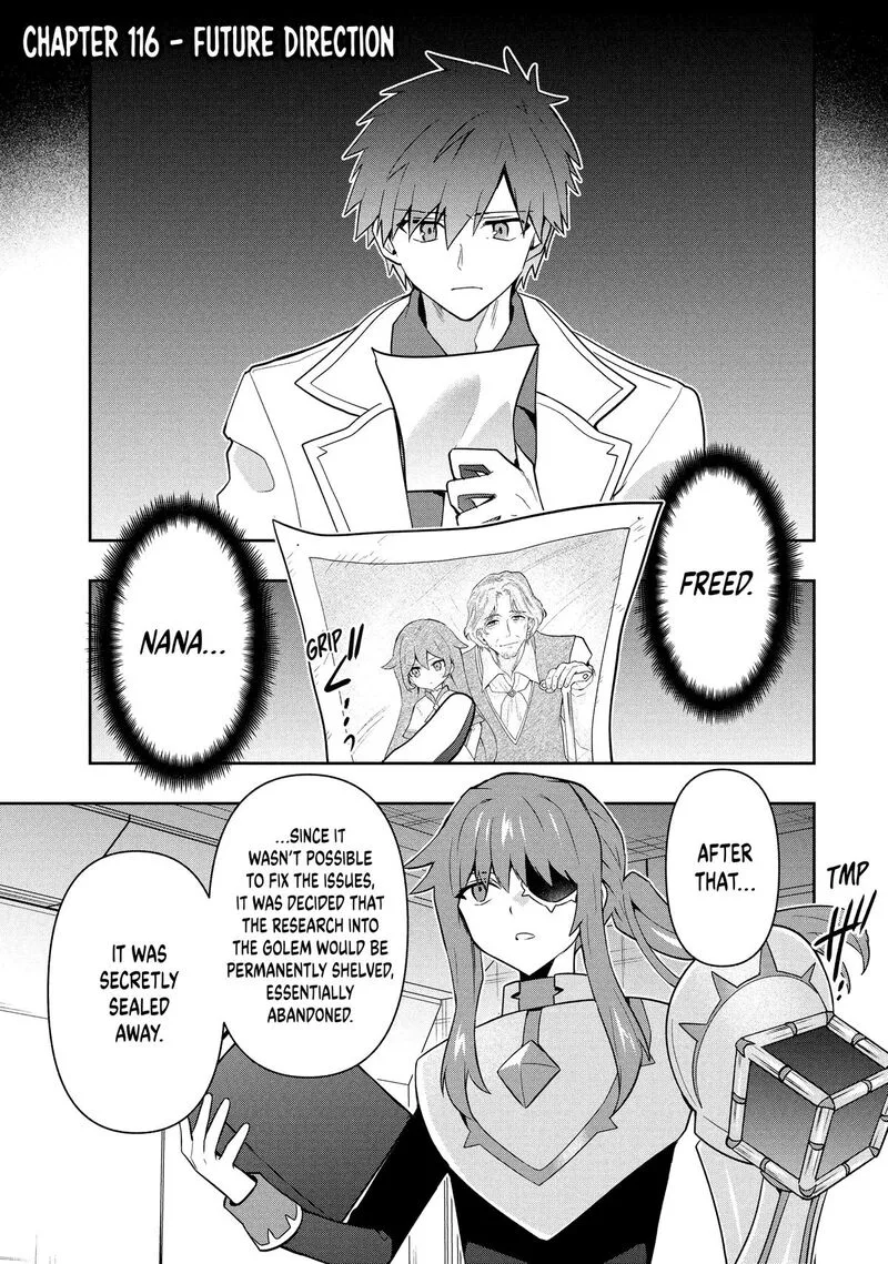 Roku-hime wa Kami Goei ni Koi wo Suru: Saikyou no Shugo Kishi, Tenseishite Mahou Gakuen ni Iku Chapter 116 page 1