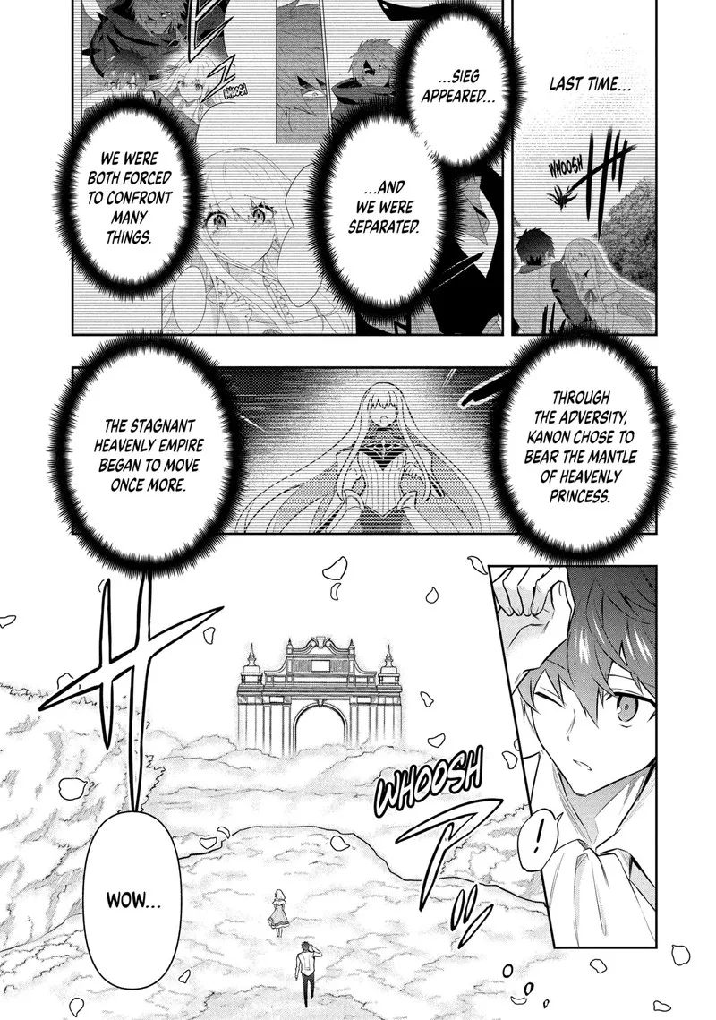 Roku-hime wa Kami Goei ni Koi wo Suru: Saikyou no Shugo Kishi, Tenseishite Mahou Gakuen ni Iku Chapter 117 page 10
