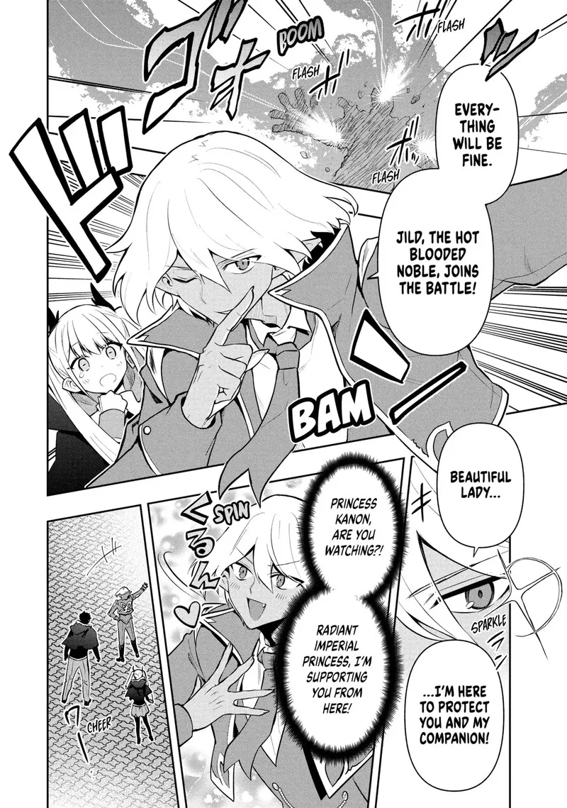 Roku-hime wa Kami Goei ni Koi wo Suru: Saikyou no Shugo Kishi, Tenseishite Mahou Gakuen ni Iku Chapter 118 page 18