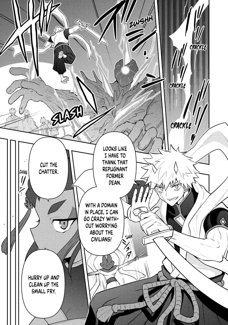 Roku-hime wa Kami Goei ni Koi wo Suru: Saikyou no Shugo Kishi, Tenseishite Mahou Gakuen ni Iku Chapter 118 page 11