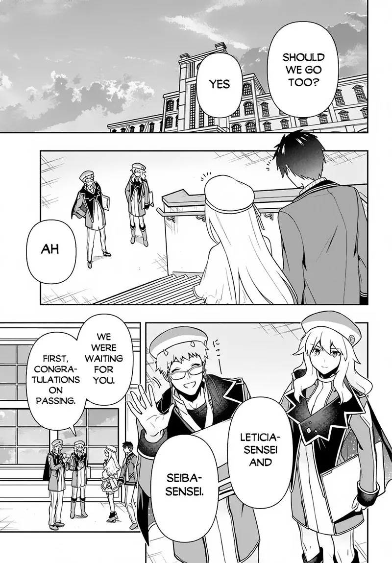 Roku-hime wa Kami Goei ni Koi wo Suru: Saikyou no Shugo Kishi, Tenseishite Mahou Gakuen ni Iku Chapter 12 page 15