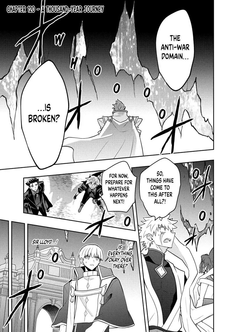 Roku-hime wa Kami Goei ni Koi wo Suru: Saikyou no Shugo Kishi, Tenseishite Mahou Gakuen ni Iku Chapter 120 page 1