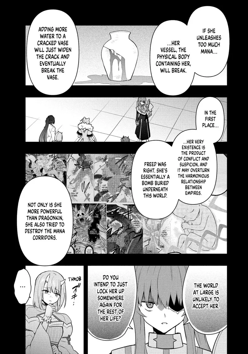 Roku-hime wa Kami Goei ni Koi wo Suru: Saikyou no Shugo Kishi, Tenseishite Mahou Gakuen ni Iku Chapter 121 page 11