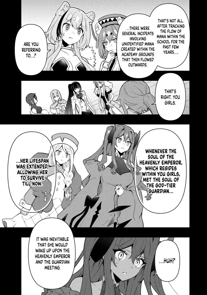 Roku-hime wa Kami Goei ni Koi wo Suru: Saikyou no Shugo Kishi, Tenseishite Mahou Gakuen ni Iku Chapter 121 page 5