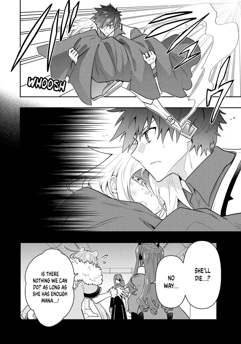 Roku-hime wa Kami Goei ni Koi wo Suru: Saikyou no Shugo Kishi, Tenseishite Mahou Gakuen ni Iku Chapter 121 page 10