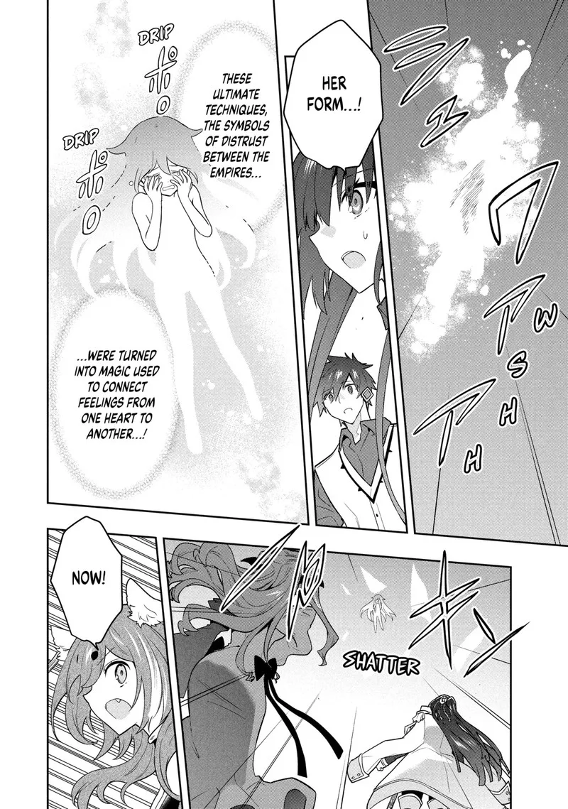 Roku-hime wa Kami Goei ni Koi wo Suru: Saikyou no Shugo Kishi, Tenseishite Mahou Gakuen ni Iku Chapter 122 page 22