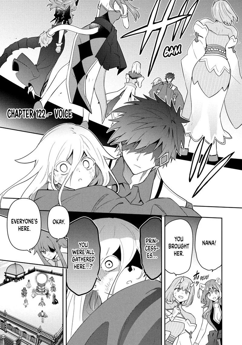Roku-hime wa Kami Goei ni Koi wo Suru: Saikyou no Shugo Kishi, Tenseishite Mahou Gakuen ni Iku Chapter 122 page 1