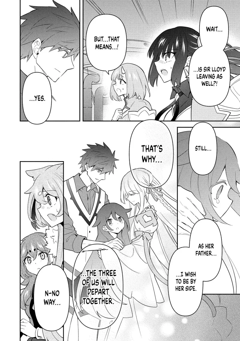 Roku-hime wa Kami Goei ni Koi wo Suru: Saikyou no Shugo Kishi, Tenseishite Mahou Gakuen ni Iku Chapter 123 page 12