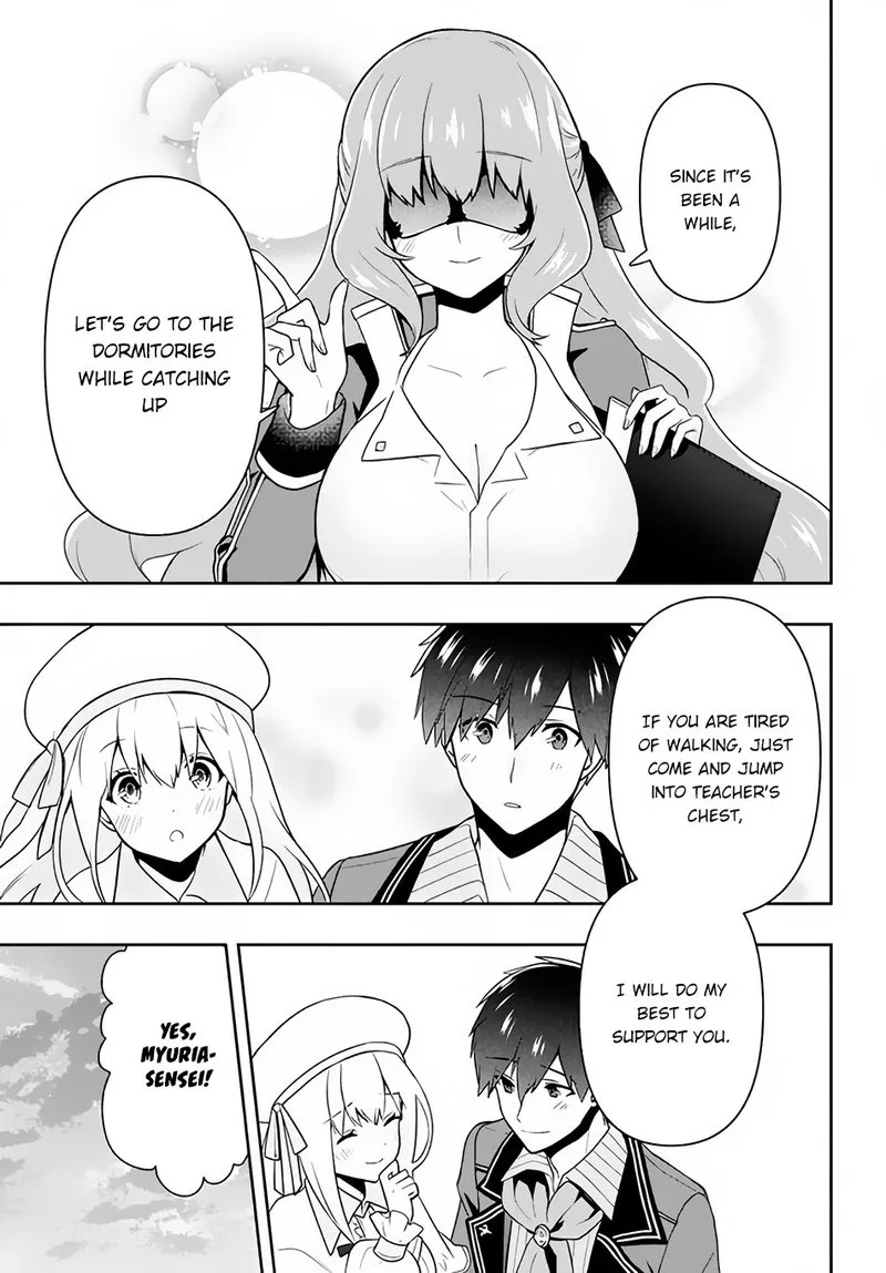 Roku-hime wa Kami Goei ni Koi wo Suru: Saikyou no Shugo Kishi, Tenseishite Mahou Gakuen ni Iku Chapter 13 page 9