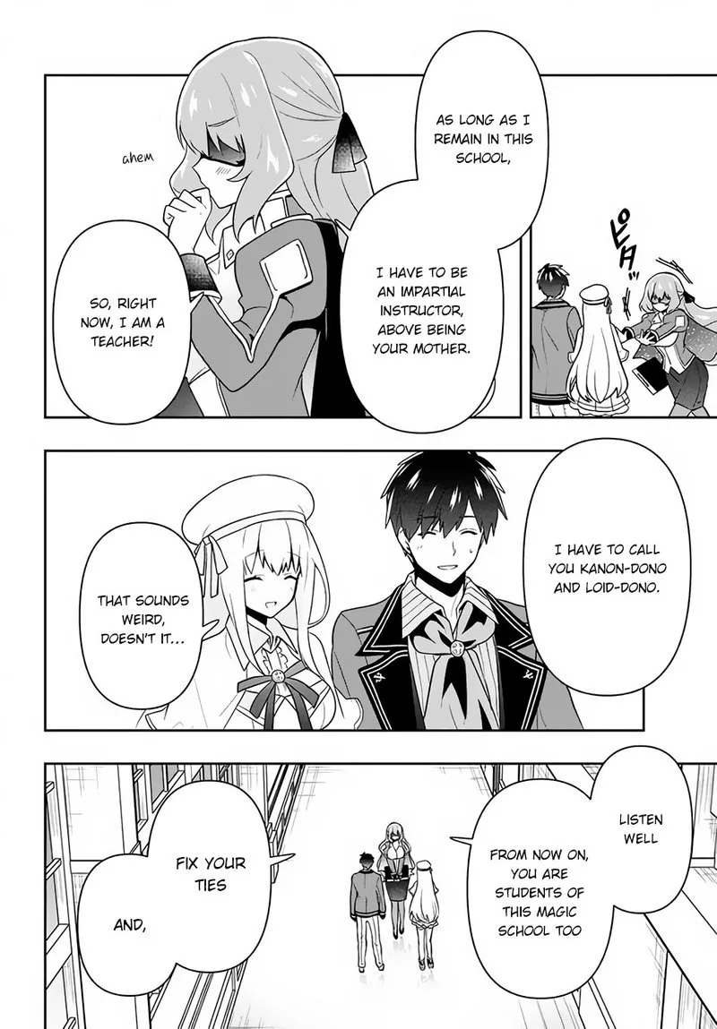 Roku-hime wa Kami Goei ni Koi wo Suru: Saikyou no Shugo Kishi, Tenseishite Mahou Gakuen ni Iku Chapter 13 page 8