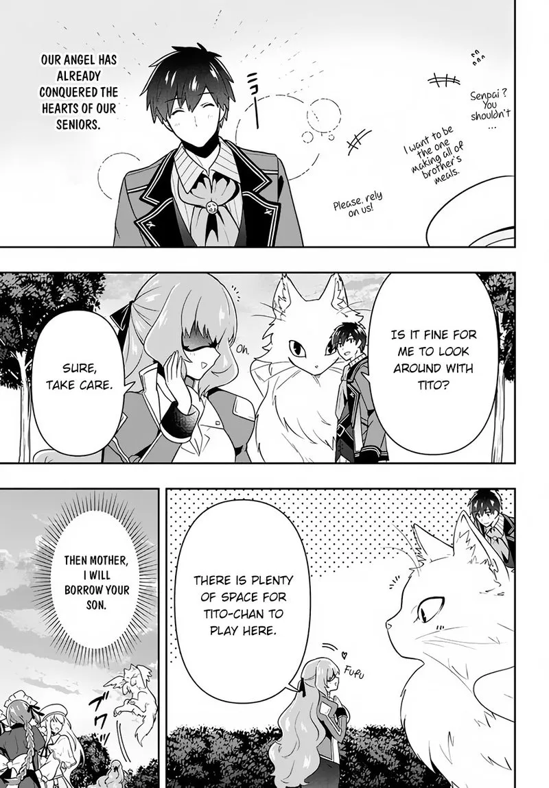 Roku-hime wa Kami Goei ni Koi wo Suru: Saikyou no Shugo Kishi, Tenseishite Mahou Gakuen ni Iku Chapter 13 page 13