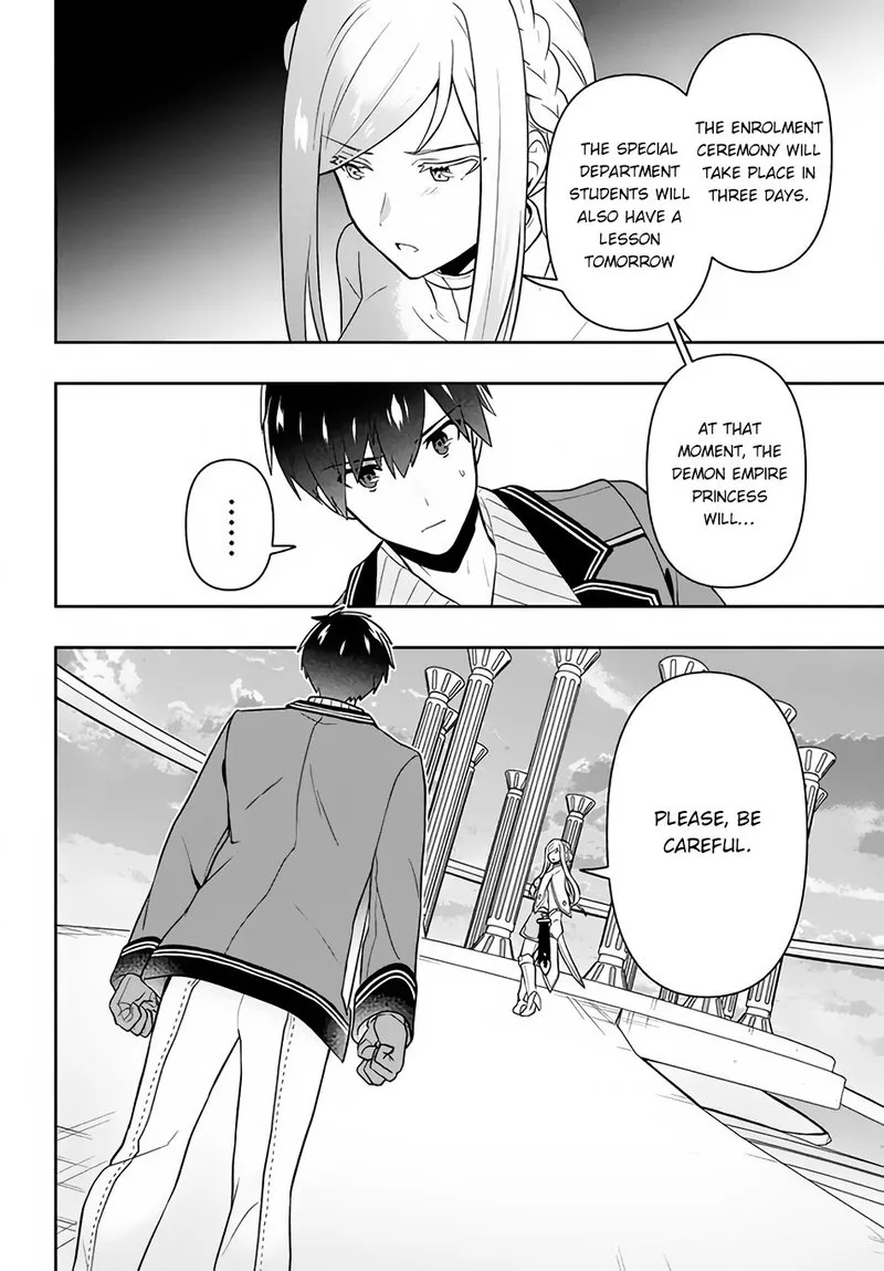 Roku-hime wa Kami Goei ni Koi wo Suru: Saikyou no Shugo Kishi, Tenseishite Mahou Gakuen ni Iku Chapter 13 page 20