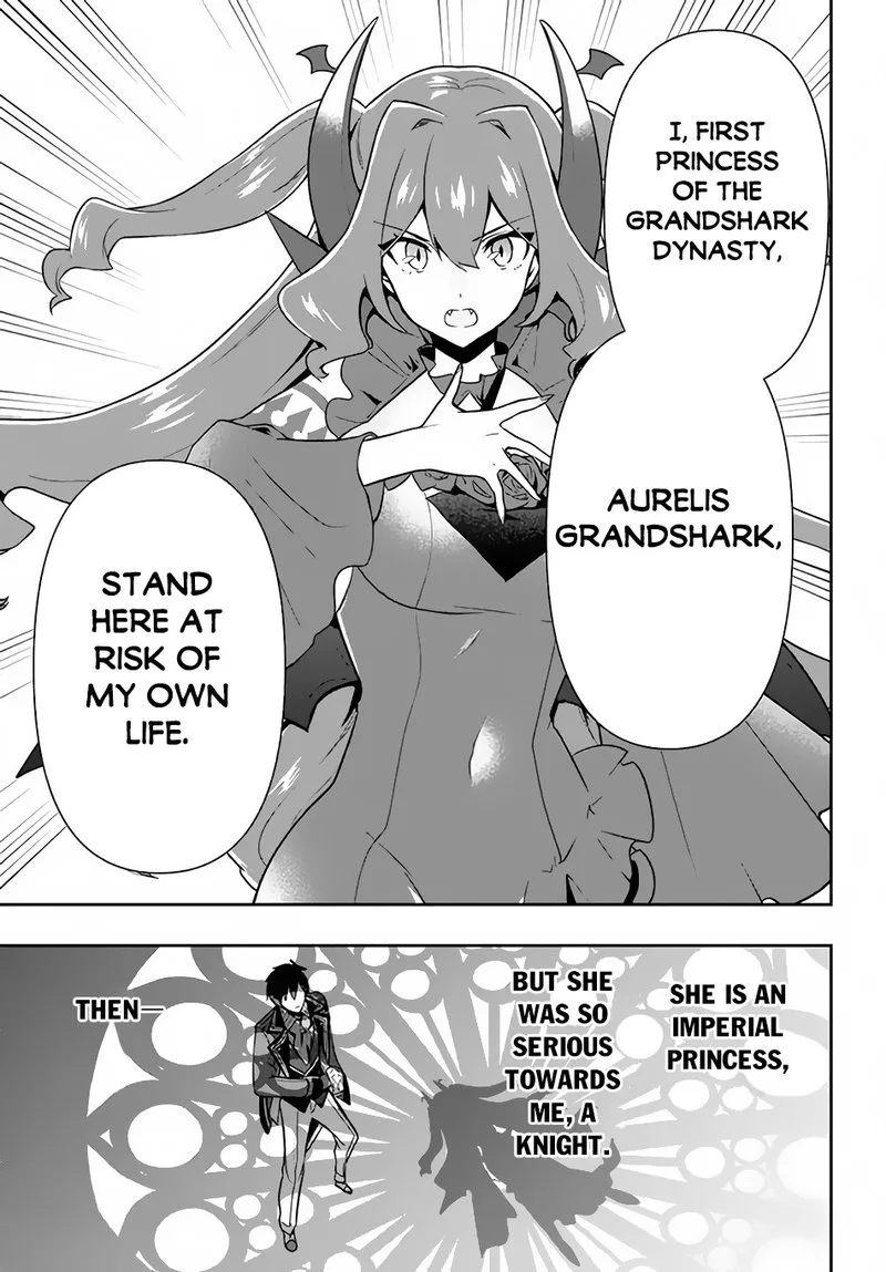 Roku-hime wa Kami Goei ni Koi wo Suru: Saikyou no Shugo Kishi, Tenseishite Mahou Gakuen ni Iku Chapter 16 page 17