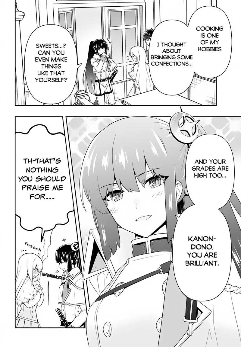 Roku-hime wa Kami Goei ni Koi wo Suru: Saikyou no Shugo Kishi, Tenseishite Mahou Gakuen ni Iku Chapter 20 page 16