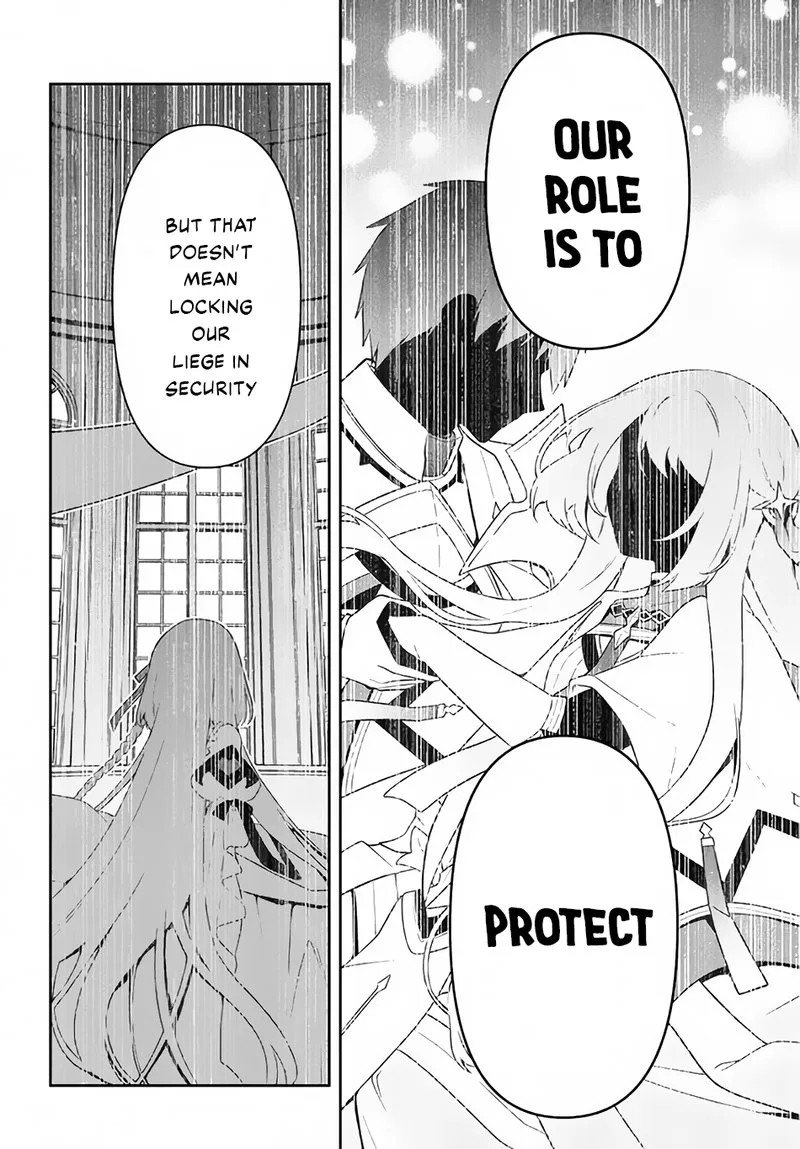 Roku-hime wa Kami Goei ni Koi wo Suru: Saikyou no Shugo Kishi, Tenseishite Mahou Gakuen ni Iku Chapter 22 page 12