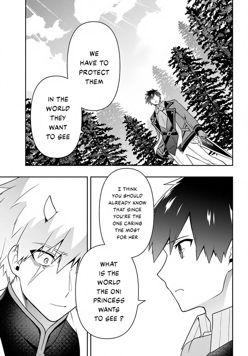 Roku-hime wa Kami Goei ni Koi wo Suru: Saikyou no Shugo Kishi, Tenseishite Mahou Gakuen ni Iku Chapter 22 page 13