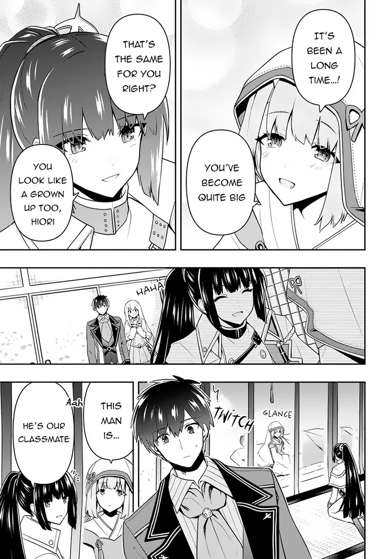 Roku-hime wa Kami Goei ni Koi wo Suru: Saikyou no Shugo Kishi, Tenseishite Mahou Gakuen ni Iku Chapter 23 page 3