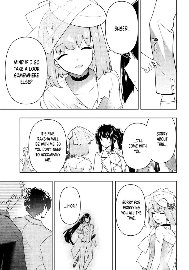 Roku-hime wa Kami Goei ni Koi wo Suru: Saikyou no Shugo Kishi, Tenseishite Mahou Gakuen ni Iku Chapter 24 page 7