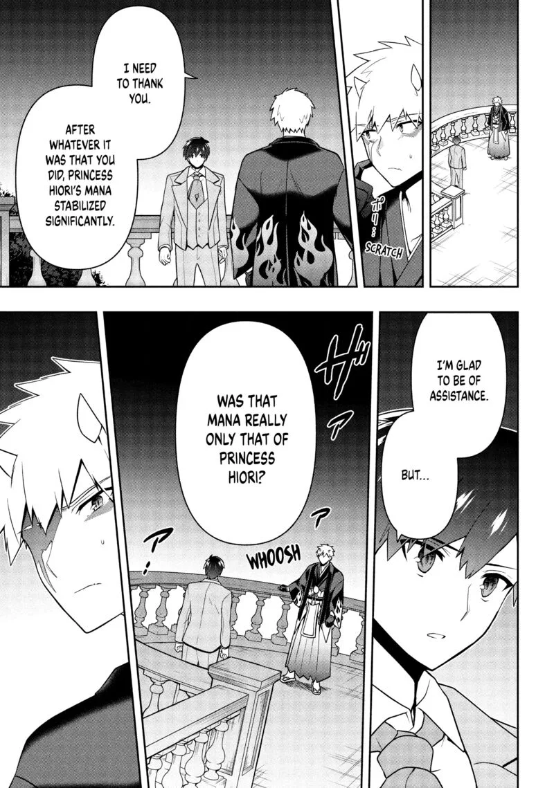 Roku-hime wa Kami Goei ni Koi wo Suru: Saikyou no Shugo Kishi, Tenseishite Mahou Gakuen ni Iku Chapter 24 page 9